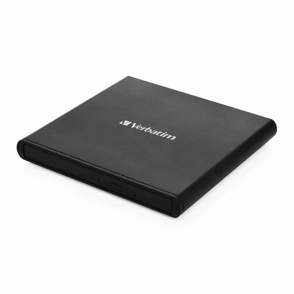 Verbatim External Slimline DVD - CDRW ReWriter USB 2.0 Black